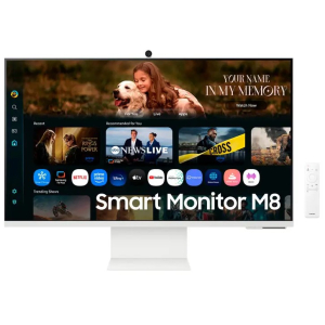 Monitor Samsung Smart 32 4K UHD 3840x2160 VA 60Hz 4ms, USB-C, HDMI, Hub USB, VESA, S32FM801UL