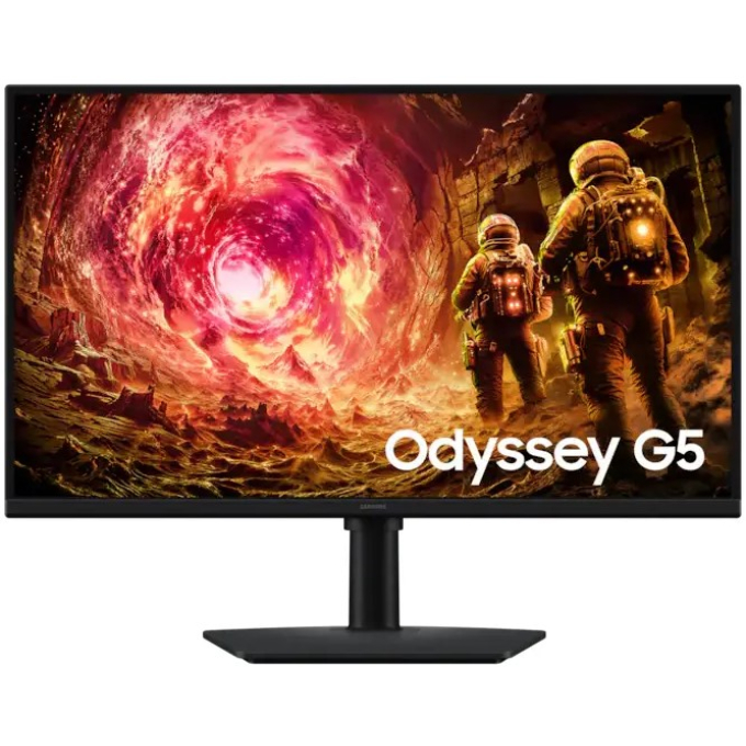 Monitor Samsung Odyssey G5 32pulgadas WQHD 2560x1440 Fast IPS 180Hz 1ms FreeSync G-Sync HDMI DisplayPort VESA, Gamer, S32FG500EL / Samsung