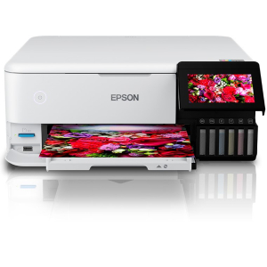 Impresora Multifuncional Epson EcoTank L8160 Color, Inyeccion de Tinta, 16 ppm, USB 2.0, LAN, Wi-Fi, C11CJ20303
