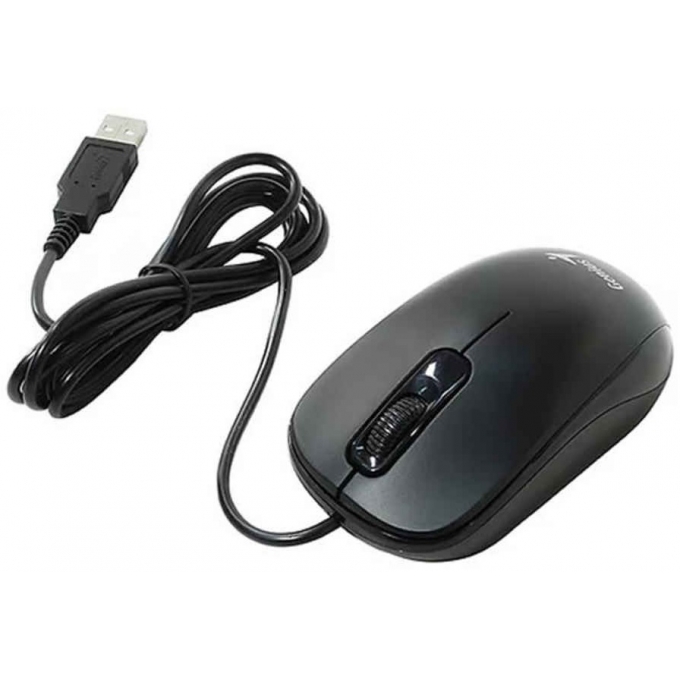 MOUSE GENIUS DX-110 USB BLACK Cableado / GENIUS