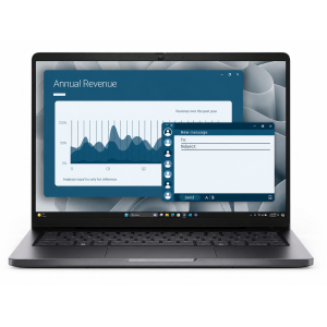 Laptop Dell, AMD Ryzen 5 Pro 230, Memoria RAM 16Gb DDR5, Disco Solido 512Gb SSD, Pantalla 14, Win11 Pro