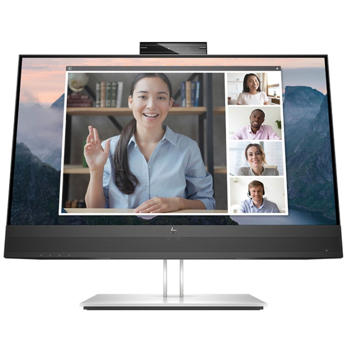 Monitor HP E24mv G4 23.8pulgadas Full HD 1920x1080 IPS, HDMI, VGA, DisplayPort, USB-A 3.1 Gen 1, 169L0AA#ABA / HP