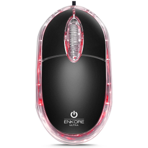 Mouse Enkore Ultra Black USB, EKM100K