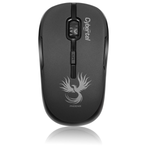 Mouse Inalambrico Cybertel Phoenix Black WiFi Recargable, M700X