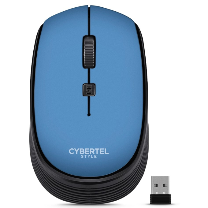 Mouse Inalambrico Cybertel Style WiFi Bluetooth, M312-2M / Cybertel