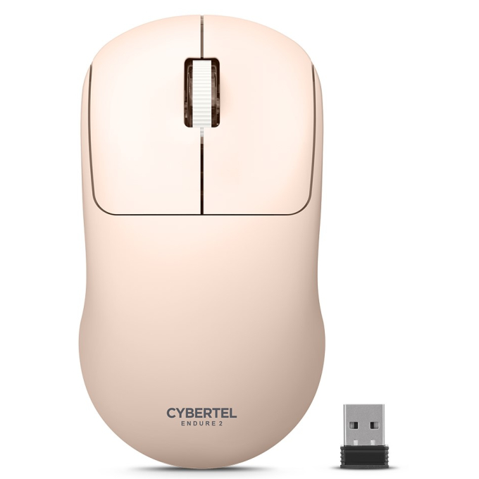 Mouse Inalambrico Cybertel Endure 2 Nude Bluetooth WiFi, M702N-2M / Cybertel