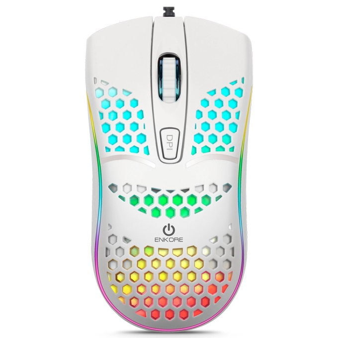 Mouse Enkore Geox Ingravide USB, EKM121W / Enkore