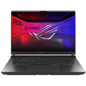 Laptop ASUS ROG Strix G16, AMD Ryzen9 8940HX, Memoria RAM 16Gb DDR5, Disco Solido 1TB SSD, Video Nvidia RTX 5060, Pantalla 16 WUXGA, Gamer