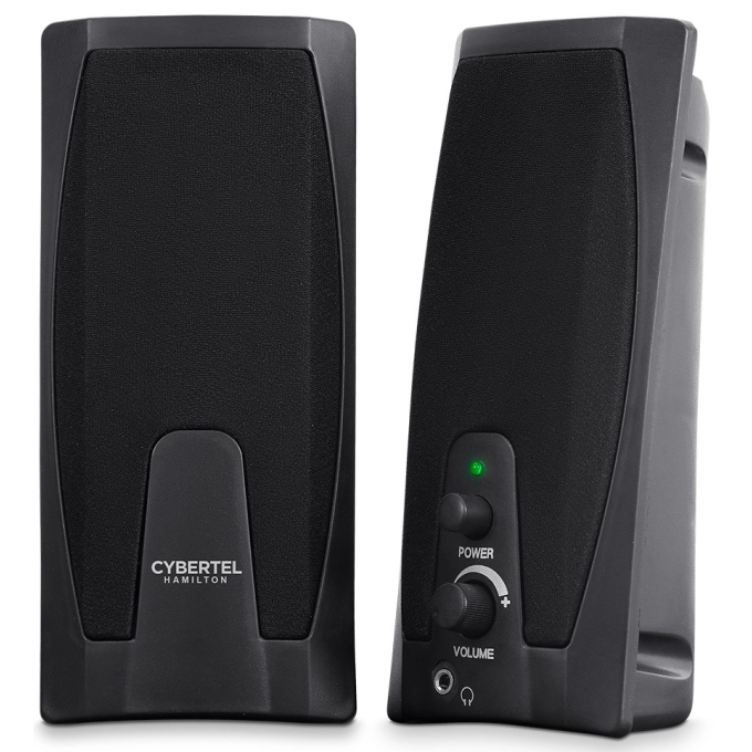Parlantes 2.0 Cybertel Hamilton 2pulgadas RMS 6W, S203 / Cybertel