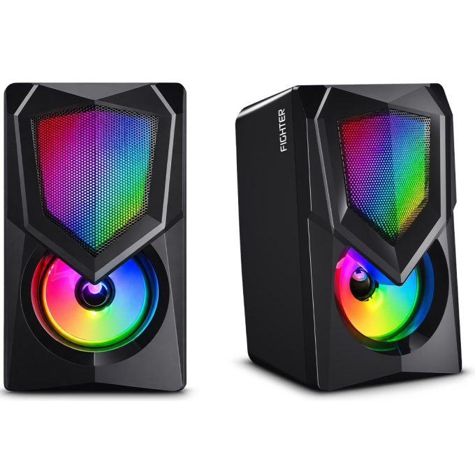 Parlantes 2.0 Micronics Fighter USB 2pulgadas, S306UB / Micronics