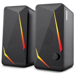 Parlantes 2.0 Micronics Challenger RGB 2.5, S313
