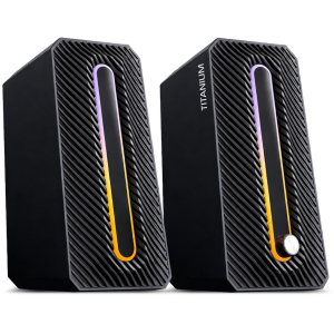 Parlantes 2.0 Micronics Titanium RGB 2.5pulgadas, S312 / Micronics