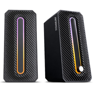 Parlantes 2.0 Micronics Titanium RGB 2.5, S312