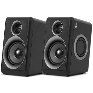 Parlantes 2.0 Micronics Iron Black 2.75pulgadas RMS 10W, S314B / Micronics