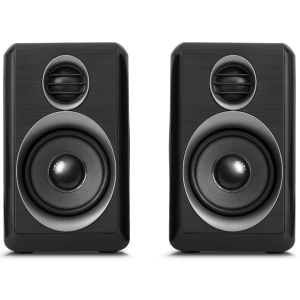 Parlantes 2.0 Micronics Iron Black 2.75pulgadas RMS 10W, S314B / Micronics