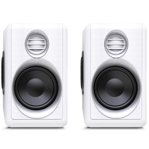 Parlantes 2.0 Micronics Iron White USB 2.75pulgadas RMS 10W, S314W / Micronics