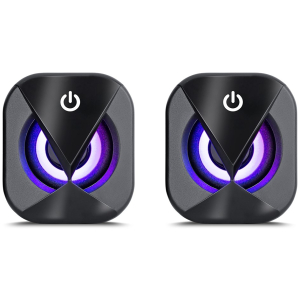 Parlantes 2.0 Enkore Bravio RGB 2pulgadas, ENS300 / Enkore