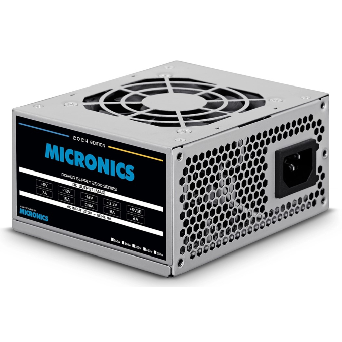 Fuente de Poder MicroATX Micronics 250W, SX P250W / Micronics