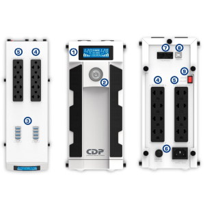 UPS CDP Interactivo Inteligente 1500VA 900W, GSMART 1516i / CDP