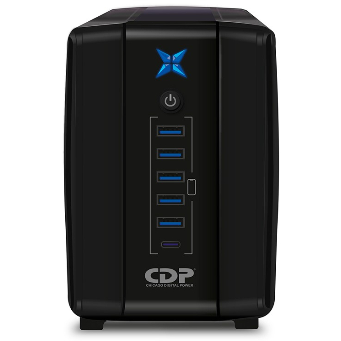 UPS CDP Interactivo 500VA 250W 220V 8 Salidas, R-UPR508i / CDP