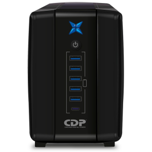 UPS CDP Interactivo 750VA 375W 220V 8 Salidas 5 Puertos, R-UPR758i