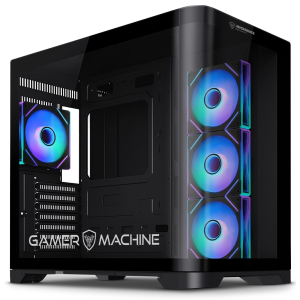 Case Micronics Galaxy Black 4 Ventiladores ARGB, FC1034