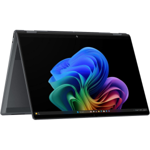 Laptop HP OmniBook X Flip, Intel Core Ultra7 256V, Memoria RAM 16GB LPDDR5X, Disco Solido 1TB SSD, Pantalla 16pulgadas 1920x1200 2K Tactil, Win11, 16-AS0023DX / HP