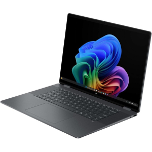 Laptop HP OmniBook X Flip, Intel Core Ultra7 256V, Memoria RAM 16GB LPDDR5X, Disco Solido 1TB SSD, Pantalla 16pulgadas 1920x1200 2K Tactil, Win11, 16-AS0023DX / HP