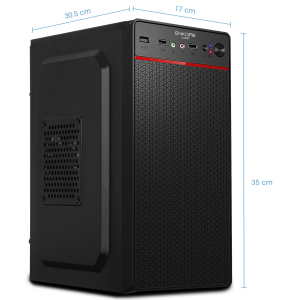 Case Enkore Cadet microATX con Fuente 230W y Ventilador 8 cm, ENC1002 / Enkore