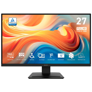 Monitor MSI PRO MP273L E14 27 Full HD 1920x1080 IPS 144Hz 1ms Plano, MAG273LE14