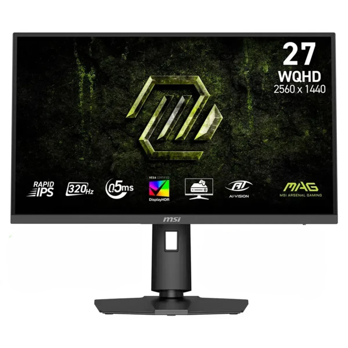 Monitor MSI MAG 274QPF X32 27pulgadas QHD 2560x1440 IPS 320Hz, Gamer, MAG274QPFX32 / MSI