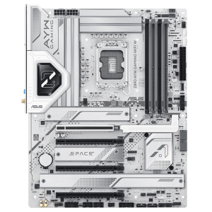Placa Madre ASUS Z890 AYW GAMING WIFI White Intel Z890 LGA 1851 DisplayPort ATX