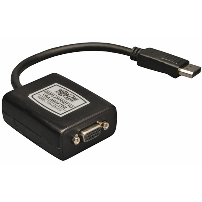 Adaptador DisplayPort a VGA Tripp Lite 1920x1200, 1080p, 15.24 cm, P134-06N-VGA / TRIPP-LITE