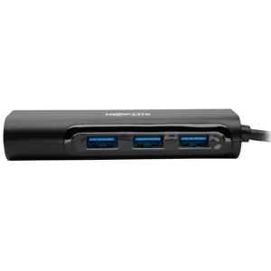 Hub USB-C Tripp Lite 3 Puertos USB 3.1, RJ-45 Gigabit, 5Gbps, U460-003-3A1GB / TRIPP-LITE