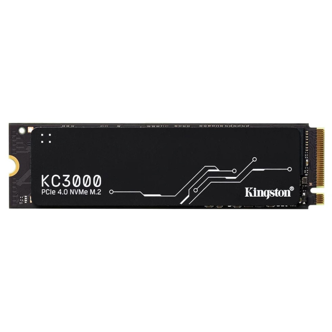 Disco Solido Kingston KC3000 1TB M.2 2280 PCIe NVMe 4.0 x4, 7000MB/s, 800TBW / Kingston
