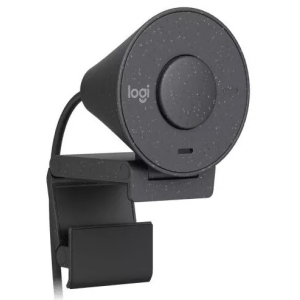 Camara Web Logitech Brio 300 Full HD 1080p USB-C Black, 960-001413 / LOGITECH