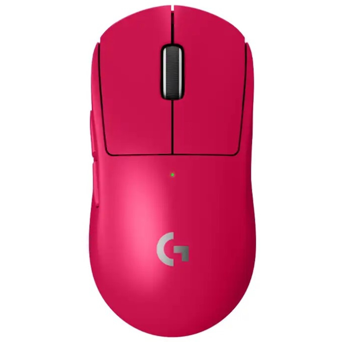 Mouse Logitech G Pro X Superlight 2 Wireless LIGHTSPEED LIGHTFORCE Magenta, Gamer, 910-006795 / LOGITECH