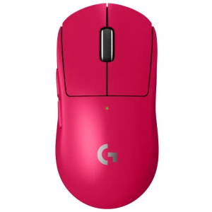 Mouse Logitech G Pro X Superlight 2 Wireless LIGHTSPEED LIGHTFORCE Magenta, Gamer, 910-006795