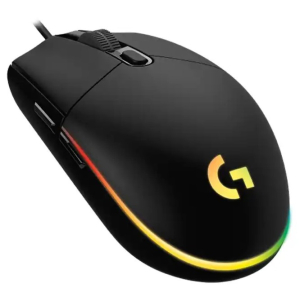 Mouse Logitech G203 LIGHTSYNC Optico 8000 DPI RGB Black, Gamer, 910-005790-P