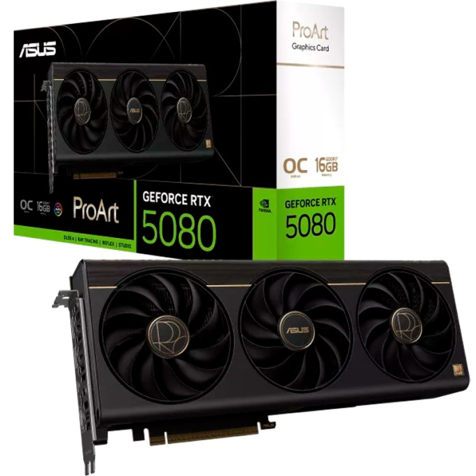 Tarjeta de Video ASUS ProArt RTX 5080 16GB GDDR7 / Asus