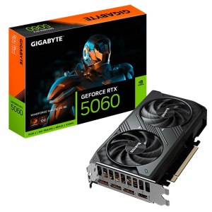 Tarjeta de Video Gigabyte GeForce RTX 5060 WINDFORCE MAX OC V2 8GB GDDR7, PCIe 5.0 / Gigabyte