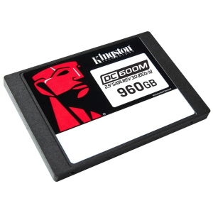 Disco Solido Kingston DC600M 960GB SATA 6Gb/s 2.5pulgadas, Uso Mixto, Servidor Dispositivo compatible, 1752TBW, 560MB/s, 256-bit AES / Kingston