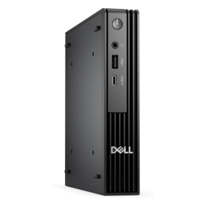 Computadora CPU Dell Pro Micro QCM1250, Intel Core Ultra7 265T, Memoria RAM 16GB DDR5, Disco Solido 512GB NVMe PCIe 4.0, Wi-Fi 6E, Win11 Pro, Negro / Dell