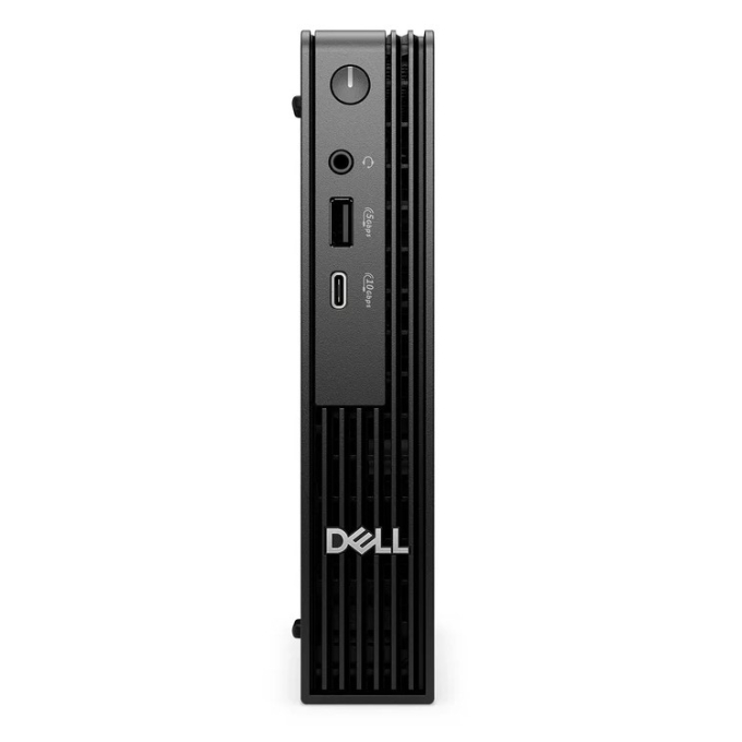 Computadora CPU Dell Pro Micro QCM1250, Intel Core Ultra5 235T, Memoria RAM 16GB DDR5, Disco Solido 512GB NVMe PCIe 4.0, Wi-Fi 6E, Win11 Pro, Negro / Dell