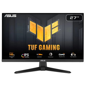 Monitor ASUS TUF 27 Full HD 1920x1080 IPS 146Hz 1ms, Adaptive Sync, Altavoces, HDMI, DisplayPort, Compatible con Montura VESA, Negro, Gamer, VG279QE5A