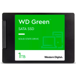 Disco Duro Solido 1Tb SSD, Western Digital, SATA, GREEN, WDS100T3G0A