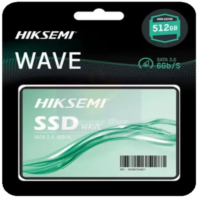 Disco Duro Solido 512Gb SSD, HIKSEMI WAVE NAND, SATA III 6GB/ S / HIKSEMI