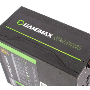Fuente de Poder GameMax 800W 80 Plus Bronze Semi-Modular / GAMEMAX