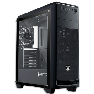 Case Antryx RX-380, 600W, 2 Ventiladores Performance, AC-RX380PK-600CP