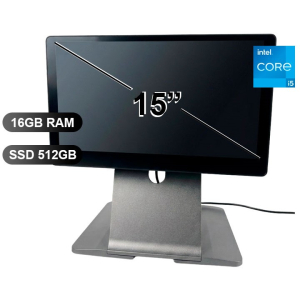 All-in-One Lopen POS LN-D180SN Doble Pantalla, Intel Core i5-1235U, Memoria RAM 16GB, Disco Solido 512GB SSD, Pantalla 15 HD